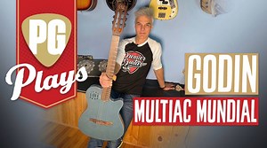 John Bohlinger demos the all-new Godin Guitars Multiac Mundial, a modern, Canadian-made nylon-string guitar designed to push the envelope for live and in-studio performance. See it on Sweetwater: https://sweetwater.sjv.io/nLX7RA Shop the Sennheiser microphones we use: sweetwater.sjv.io/ZdP1A0 #godinguitars #guitar #nylonstrings #canadianmade | Premier Guitar