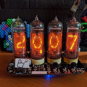 Obsolete Time Lite (a minty Nixie clock)