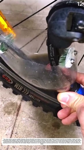 Drivetrain Maintenance: How Liquid and a Brush Clean the Components