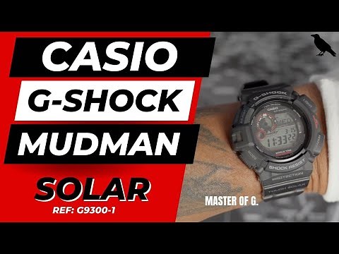 CASIO G-SHOCK MUDMAN Solar watch review| Ref: G9300-1, Best G-shock for the money