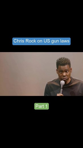 Stand-Up Comedy on Gun Laws by Chris Rock
