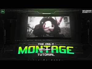 The only montage Tutorial you need | After effects | BGMI montage Tutorial | Zero to hero #9