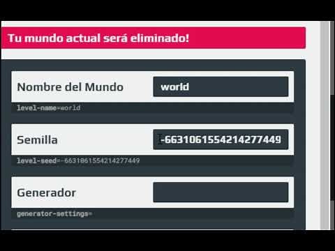 Como Poner Semilla en Aternos (2021 ACTUALIZADO!!!)