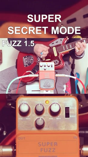 Behringer Super Fuzz 🎸 #behringer #fuzzpedal #pedalboard