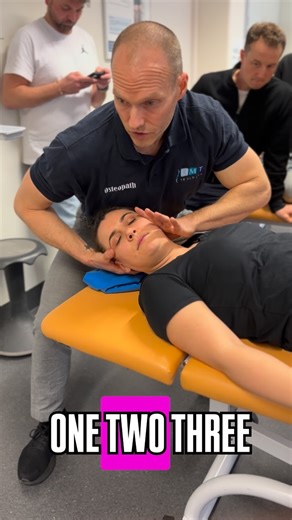 Osteon Limited on Instagram: "Gentle upper cervical manipulation – precision, control, and clinical reasoning A short clinical demonstration of a very gentle upper neck manipulation, performed with minimal force and a clear focus on patient comfort, consent, and safety. At OMT Training, our teaching is grounded in clinical experience, published research, and education. We’ve written six textbooks, contributed to the research literature, and spent years refining how complex techniques are taught