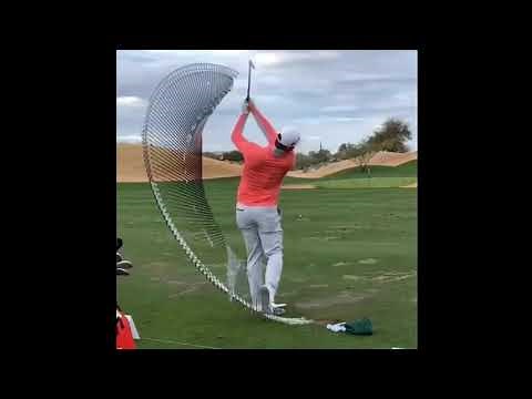 GARRY WOODLAND GOLF SWING SLOW MOTION
