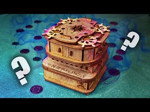 CLUEBOX: Davy Jones Locker Escape Room in a Box (Solved)