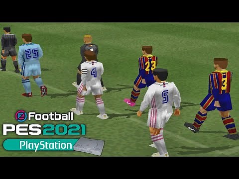 ASÍ LUCE PES 2021 EN PS1 !!! (Winning Eleven 2002)