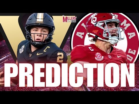 Alabama vs Vanderbilt Final Prediction