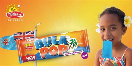 Celebrate this Fiji Day and Treat Yourself to the Bula Taste ☀️🌴 Cool down with the NEW Tuckers Bula Pop Mixed Berry Flavoured Ice! It’s the ultimate refreshing treat to celebrate Fiji Day or just beat the heat. Get that Bula Taste everyone's talking about! Grab a Bula Pop and share the happiness! 😊 #TuckersFiji #BulaPopMoment #Refreshment #SummerVibes #FijiLife #TreatYourself #NewRelease #FijiDay | Tuckers Ice Cream