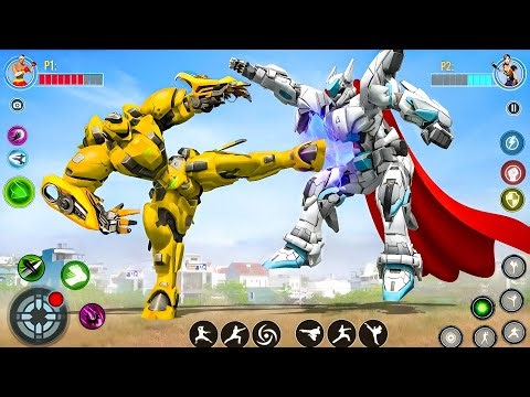 Bumblebee Transformation Jet Car Robot Game New City Update in City - Android Gameplay