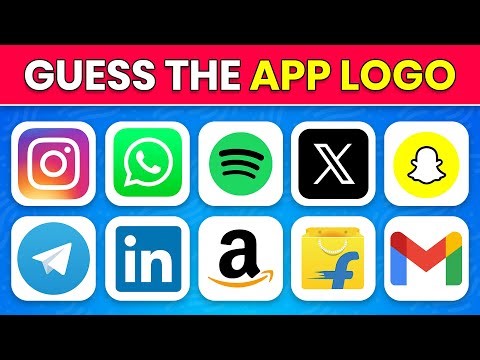 Guess the App Logo in 5 Seconds 📱 | 50 App Logo Quiz Challenge