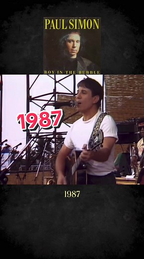 Paul Simon - Boy in the Bubble Live 1987