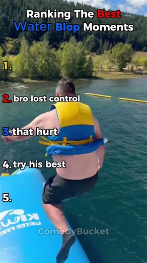 Ranking The Best Water Blop Moments😂​😂​