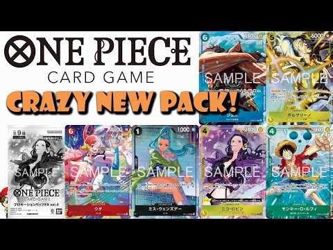 Crazy New Promo Pack Revealed! EX Vol 4! Borsalino, Jozu, Nico Robin! (One Piece TCG News)