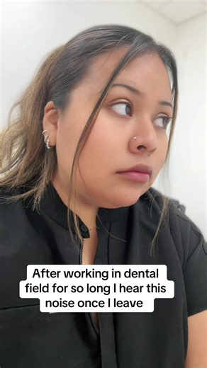 I wonder why I can’t hear #dental #dentalassistant #dentaltok #dentalhumor