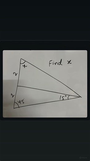 Can you do this using geometry? #mathematics #memes #maths #geometry