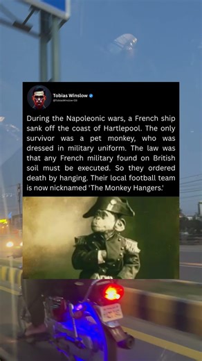 During the Napoleonic wars, a French ship sank off the