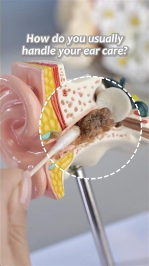 A slow and satisfying ear cleaning session. #asmr #relax #christmas #tools #earwax #tools #fyp