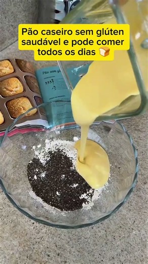 🍞 PÃO CASEIRO SEM GLÚTEN, SAUDÁVEL E PERFEITO PARA O DIA A DIA! 😍