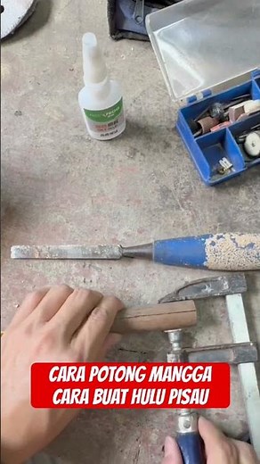 Cara potong mangga & cara buat hulu pisau #shopee #mangga #hulu #diy #fyp #shorts #trending
