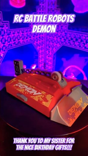RC Battle Robots - Demon #battlebots #RC #toy #robot #arena