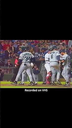 Watching a 21-year-old Alex Rodriguez take over baseball in 1996 📼⚾ Digitized directly from a vin..
