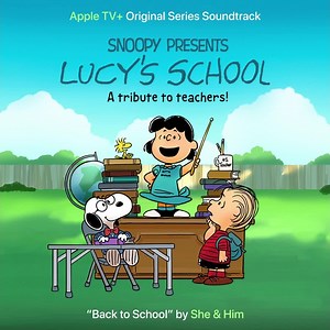We are so excited to share with you "Back to School," an original song we wrote and recorded for Apple TV's "Snoopy Presents: Lucy's School." It was such an honor to be included in the wonderful music tradition of #Peanuts television specials. We are so stoked for everyone to see #LucysSchool and to hear this track we had so much fun working on! Listen to the full song here: https://found.ee/SH-LucysSchool | She & Him
