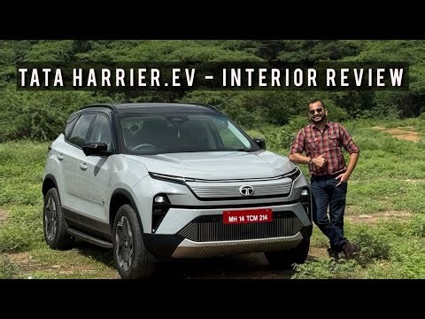 Tata Harrier.EV Interior Review - More Tech Than Ever