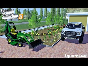Front Yard Improvements | Planting Bushes & Flowers | New Compressor & Grill | Homeowner | FS19
