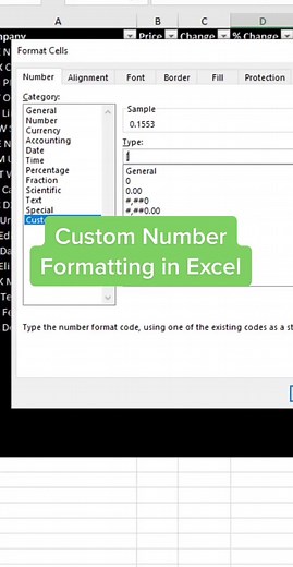Custom numbers reformatting in #Excel #excelpro #learnexcel #spreadsheet #exceltricks #officetips #techtips #edutok #learnontiktokn #accounting