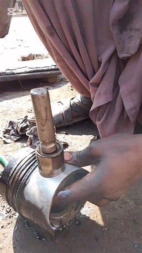 “Old Piston Pin Removal & Crank–Camshaft Cleaning”#viral video #carpart