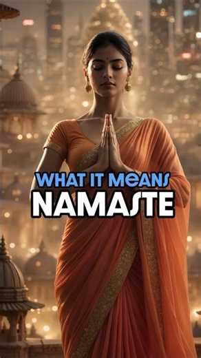 Namaste Isn’t Just a Greeting — Here’s What It Really Does 🕉️ 🔱 #shorts