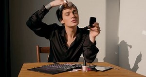 Man Stylish Black Night Gown Practicing Stock Footage Video (100% Royalty-free) 1110237329 | Shutterstock