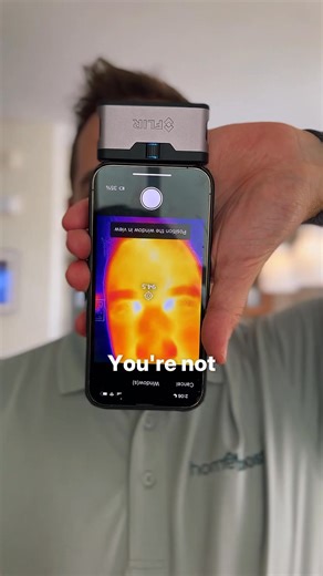 Here’s how to use your FLIR camera the right way! 🔍 This thermal tool helps you see where your home is wasting energy — from drafty windows to leaky doors. Follow HomeBoost for more smart home-efficiency tips and DIY energy hacks! | HomeBoost - $99 home energy audit