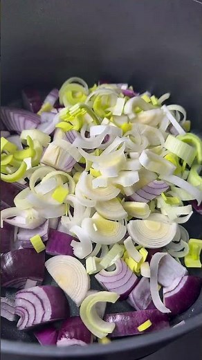 Cream of vegetable soup, perfect for a spoonful! #creamofvegetables #homemaderecipes