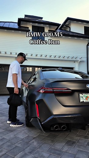 Satin Gray G90 M5 Coffee Run — Best M5 Iteration