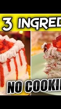 [5Min] No Cooking Only 3 Ingredients Cake Recipe | No Bake Instant Cake Recipe Without Oven and Eggs