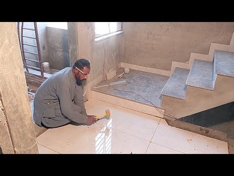 How to Tile a Floor | Lobby Tile Installation Step by Step