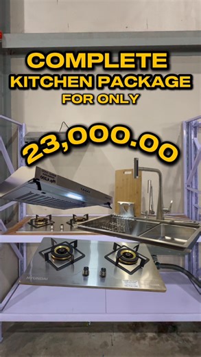140K views · 1K reactions | Complete Kitchen Package – Only ₱23,000!...