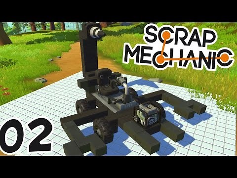 MA VOITURE SCORPION ! | Scrap Mechanic ! #Ep2