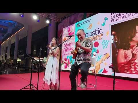 Santa Baby - Kimberley Jeremiah Vocal, Daniel Purnomo Ukulele Live Music Singapore