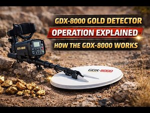 GDX-8000 Gold Detector Operation Explained | How the GDX-8000 Works