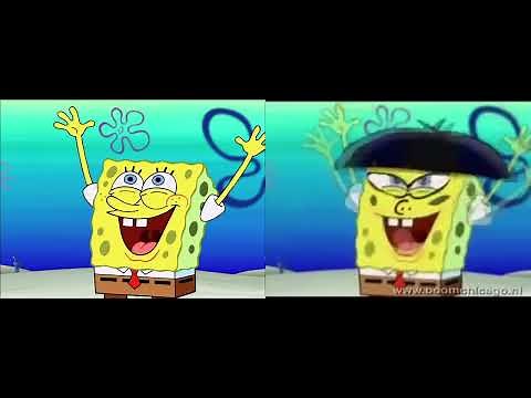 The SpongeBob SquarePants Theme Song & Movie and SpongeBob in China: Back to Work! Comparison