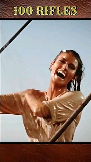 RAQUEL WELCH'S Iconic Shower Scene 100 RIFLES