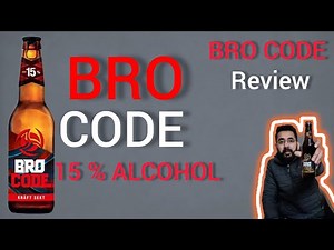 Bro Code Beer Review || Bro Code Beer or Wine❓️