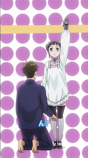 「あっ」ビーーーン/#僕の妻は感情がない 第5話「妻の口づけがパワフルです」より #僕妻アニメ
