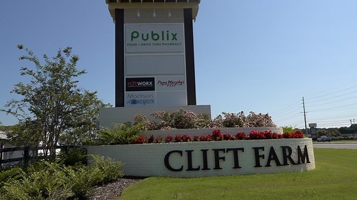 Who gets the money from the 3% developer's fee at Clift Farm?