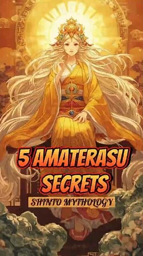 5 Hidden Facts About Amaterasu ☀️ | The Sun Goddess Who Vanished From the World #shorts