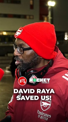 David Raya can help us win big trophies! 🏆 Get unlimited data, calls and texts for just £16 a month with Rocket Mobile. Switch now 👉https://rocketmobile.co.uk/?utm_source=facebook&utm_medium=caption&utm_campaign=rocketmobile-aftv- #ad UK only. T&Cs apply. #FanCams #Arsenal #PremierLeague | AFTV